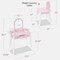 Best Choice Kids Wooden Pretend Play Vanity and Chair Set w/ Mirror – Little Girls Makeup Table with 3 Drawers